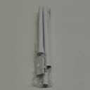 White Tension Curtain Rod for Windows 28 to 48 Inch,7/8"Small Shower Curtain Rod for Bathroom,Pressure Spring Tension Curtain Rod No Drilling for Closet Doorway Kitchen