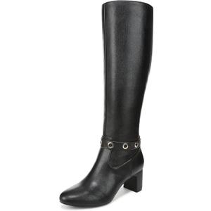 LifeStride Tansy Black Boots Size 6W (Black)