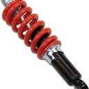 980LB Rear Shock Absorber, 240mm/250mm/260mm/270mm Shock Absorber Suspension Spring Sensa-Trac Load for SDG SSR Pitster Lifan 110cc 125cc 140cc 200cc 250cc Pit Dirt Bike ATV (260MM)