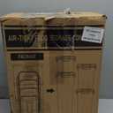 PRAKI Airtight Food Storage Containers Set with Lids - 24 PCS, BPA Free Kitchen and Pantry Organization, Plastic Leak-proof Canisters for Cereal Flour & Sugar - Labels & Marker (Black)