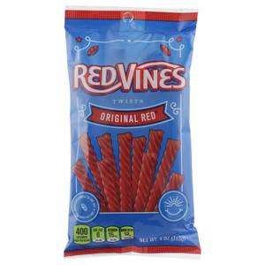 American Licorice Company Redvines Licorice (4oz) Pack of 24 EXP: 03-22-27