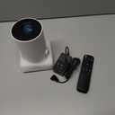 Mini Portable Projector 4K WiFi 6 BT 5.2 Upgraded Portable Projector Full HD Supported for Phone /PC /TV /HDMI /PS5 /Laptop Auto Keystone Home Theater 180 Rotation [Built-in App] White