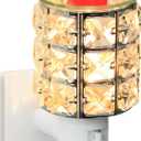 Plug in Wax Warmer,Melt and Fragrance Warmer - Decorative Wall Electric Wax Melt Burner for Warming Scented Candle Wax Melts and Tarts or Fragrance Oils,Flame Free,Home Decor (White)