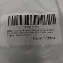 Guseval Women's Fashion Cropped Faux Fur Jacket Long Sleeve Open White L