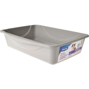 Petmate Litter Pan, Blue/Gray, Small, Made in USA