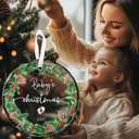 2 x Baby's First Christmas Ornament Gifts for New Parents, 2025 New Baby Ornaments for Christmas Tree, Acrylic