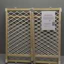 Toddleroo by North States - Diamond Mesh Wooden Baby Gate: Pressure Mounted Baby Gate for Doorways - Adjustable 26.5 to 42 Inches Wide - 23 Inches Tall