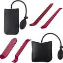 Air Wedge Pump Commercial Grade Air Shim Alignment Tool Leveling Kit Alignment Inflatable Shim Tool 300 LB Rating (Square+Rectangle+Tools)