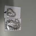Silver Tone Clear Heart Rhinestone Tennis Necklace & Bracelet Set - Fashion Jewelry