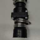 Hydro Master Plastic Sump Pump Check Valve with Stainless Steel Clamps for 1-1/2 inch or 1-1/4 inch