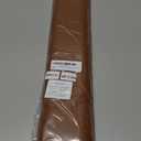 Meffort Inc Leather Keyboard Wrist Pad Ergonomic Anti Slip Wrist Rest Support for Office Gaming - Brown, 16 Inch