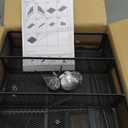SWTYMIKI Coffee Bar Organizer for Countertop Space-Saving Kcup Organizer with Drawer and Tiered Shelves, Coffee Station for Pods, Sugar, Syrup, Cups, Stirrers, Condiment Organizer Storage