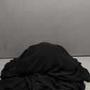 Chiffon Fabric Polyestser Sheer for Bridal Decoration 59(3 Yards,Black)