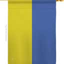 Ukraine House Flag - Regional Nationality Nation International World Country Particular Area - Decoration Banner Small Garden Yard Gift Double-Sided Made in USA 28 X 40