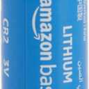 Amazon Basics 12-Count Non-Rechargeable CR2 Lithium Batteries, 3 Volt, Long Lasting Power, Low Self-Discharge Rate, for Cameras