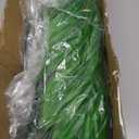 4ft 2pcs Large Artificial Plants Fake Palm Tree Tropical Palm Leaves Faux Palm Plants Tall Tree Indoor Real Touch Plastic Monstera Leaves for Home Garden Outdoor Office Decor (4ft/125cm-2pcs)