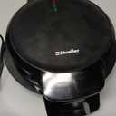 Mueller Heart 5 Waffle Maker, Waffle Iron, Adjustable Browning Control & Nonstick, Cool Touch Handle, Easy to Clean, Small Kitchen Appliances