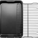 Foodi Non-Stick Bakeware Set, Repalcement for Ninja Foodi NeverStick Cookware B33003 with 15'' x 10'', 17'' x 11'' and 19'' x 12'' Baking Sheet 3 Pack, Food Grade - No PFOA, Dishwasher Safe