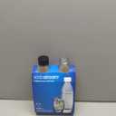 SodaStream Black 1L Slim Carbonating Bottles Twin Pack, Pack of 2
