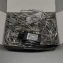 4ft x 18ft Smart Christmas Net Lights Outdoor Mesh Lights, 300 LEDs Bluetooth App Programmable, 105+ Scene Modes, Music Sync, IP44 Waterproof, Timer, RGB Bush Light for Tree Fence Holiday Decorations