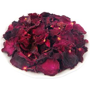 3 x Dried Red Rose Petals, Real Natural Dried Rose Petals 50g for Tea, Cake, Soap Making, Candle Making, Wedding, Confetti, DIY Crafts Edible (darkrosept50g) (Darkpetal)