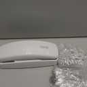 AT&T TRIMLINE 213 Corded Home Phone with Extra Big Buttons & Visual Ringer. No AC Power Required, Improved Easy-Wall-Mount, Lighted Keypad, 10 Speed Dial Keys, Volume Control, Senior Friendly. White