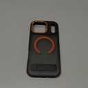 Magnetic for iPhone 17 Pro Max Case with Stand, Compatible with MagSafe, Slim Translucent Matte Military-Grade Drop Protection Phone Cover, Cosmic Orange