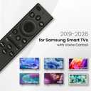 Replacement for Samsung Smart TV Remote, with Voice Control, Compatible with Samsung TV QLED/OLED/The Frame/Crystal UHD Series, Simple Setup