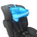 Adjustable Child Car Seat Head Support, Universal Suitable for Both Children and Adults, Head Protect Pad on Child Car Seat, Safety Car Sleeping Headrest for Child, Infants, Toddlers and Adults (Blue)
