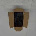 Biugaaufai 60 Pack Black Mini Rectangular Metal Tins Boxes with Sliding lids, Small Empty Slide Top Metal Tin, Lip Balm Slide Tins with Lid for Crafts, Jewelry, Candies (2.36 x 1.34 x 0.43 Inch)