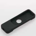 1Pc Silicone Cover Suitable for Apple TV4 Television Remote Control Case Portable Protective Sleeve Dust-Proof - (Color: Black)