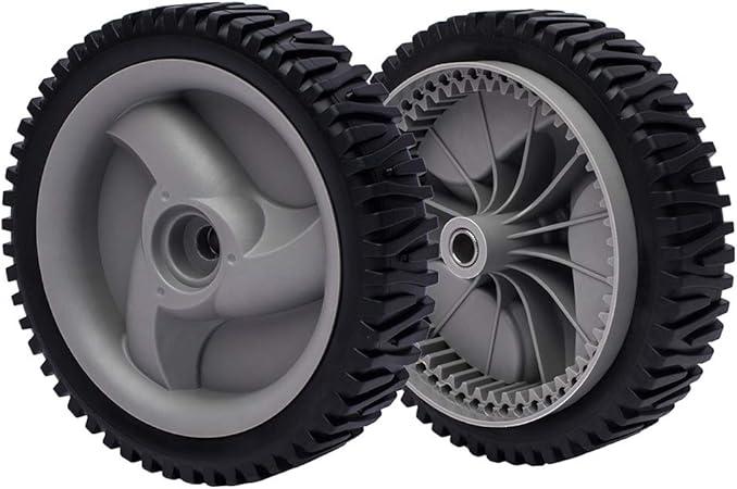 2 Pack Mower Front Drive Wheels for Craftsman Husqvarna 194231X460 401274X460 583719501 Wheel 8" X1-3/4