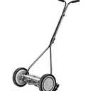 American Lawn Mower 1415-16 16-Inch 5-Blade Push Reel Lawn Mower, Gray