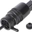 Windshield Washer Pump W/Grommet Replacement for Ram 1500 2500 3500 2009-2017 68071576AA
