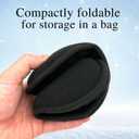 2 x MDSTYLE Winter Ear Muffs for Men & Women - Adjustable & Foldable - Fleece Ear Warmer Ear Covers Cold Weather Outdoor