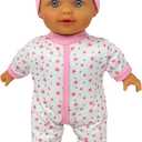 12 Inch Talking Baby Dolls for 3 Year Old Girls - Soft Body Interactive Baby Doll for Kids That Can Talk, Cry, Sing and Laugh - Makes 24 Cute Sounds (Caucasian)