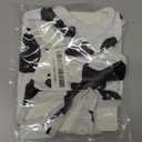 Avont Cat Recovery Suit - Kitten Onesie for Cats After Surgery, Cone of Shame Alternative Surgical Spay Suit for Female Cat, Post-Surgery or Skin Diseases Protection -Cow (S)