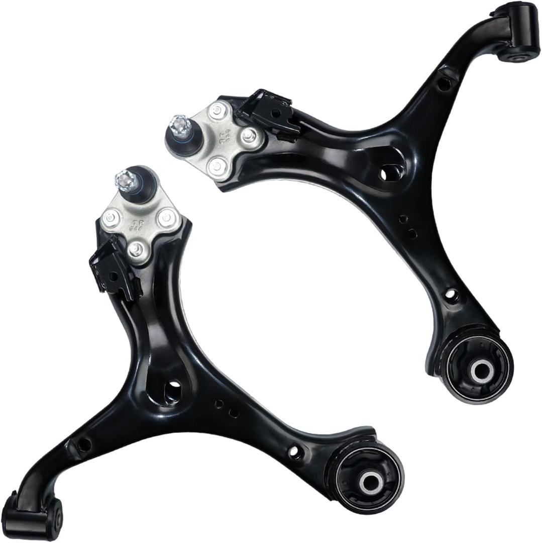 Control Arm, Front Lower Control Arm with Ball Joints Suspension Kit Replacement For 2013-2015 Honda Civic - 2 Pcs