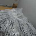 Hobestluk 3ft Bean Bag Chairs for Adults Large Beanbag Chair with Stripe Plush Cover Big Bean Bag Chair for Living Room Bedroom Dorm Office - Grey (36 x 36 x 22)