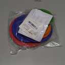 Replacement Lids for Pyrex Glass Food Storage Containers Round Plastic (2) 7202-PC 1 Cup Green (2) 7200-PC 2 Cup Orange (2) 7201-PC 4 Cup Blue (1) 7402-PC 6/7 Cup Red (Bundle 3)