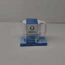 Brita Small 6 Cup Denali Water Filter Pitcher with 1 Brita Standard Filter, Made Without BPA, Bright White