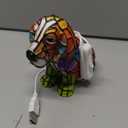 Basset Hound Lamps - Retro Dogs Stained Resin Tabletop Night Light, Dog Series Art Night Light, 3D Cute Pet Dogs Themed Lamp LED Table Lamps, Fun Gift for Dog Lovers