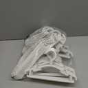 GoodtoU Baby Hangers Plastic Kids Hangers Clothing Toddler Hanger 100 Pack for Baby Children Hanger White