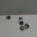 Upgraded 5 Pcs 82977 82974 Cooktop Knob Replacement for Dacor Stove Parts, SGM365 DE81-08738A Stove Knobs for Dacor Range Parts Burner Control Knobs DE81-10313A Black Plastic Gas Stove Top Knobs