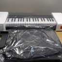 88 Key Keyboard Piano, Semi Weighted Electronic Digital Piano with Music Stand, Power Supply, Sustain Pedal, Stand, Carrying Case, Headphones, Bluetooth, USB-MIDI, Lessons for Beginners (Black)