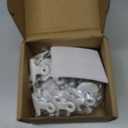 20 Pack Refrigerator Magnets, White Magnetic Clips Whiteboard Magnets, Magnet Clips Heavy Duty Fridge Magnets for Photo Displays, Home, Office, Classroom