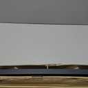 Ilyapa Modern All Metal Double Sided A Frame Chalkboard Sidewalk Sign - 24 x 38 inch Magnetic Chalk Menu Board Restaurant & Vendor Display Supplies