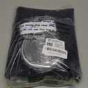 Flux Phenom Magnetic Screen Door - Bugs Out, Breeze in - 9min Install Auto-Sealing Heavy Duty Double Stitched Mesh, 52 Magnets, Hands Free Sliding & Patio Doors Net, Pet & Kid Friendly, 38 x 82 Inch (Black)