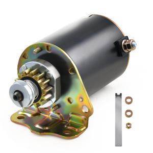 Briggs and Stratton Starter 12V CCW 14T Steel Gear Starter Motor Replacement for 7-18HP Engines Fits Models Using 693551, 693552, 410-22028, 5932, 435-198, 12954, RS41083, SBS0030