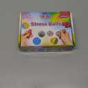 4 Pack Stress Balls, Vent Dinosaur Fidget Mesh Squishy Stress Relief Toys for Adults Anxiety Sensory Squeeze Pop Colorful Basket Stuffers Classroom Student Rewards Carnival Prizes Birthday Goody Bag